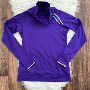 💜 NIKE | Dri Fit Hoodie | Purple | Size M